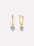 Golden Pearl Studs