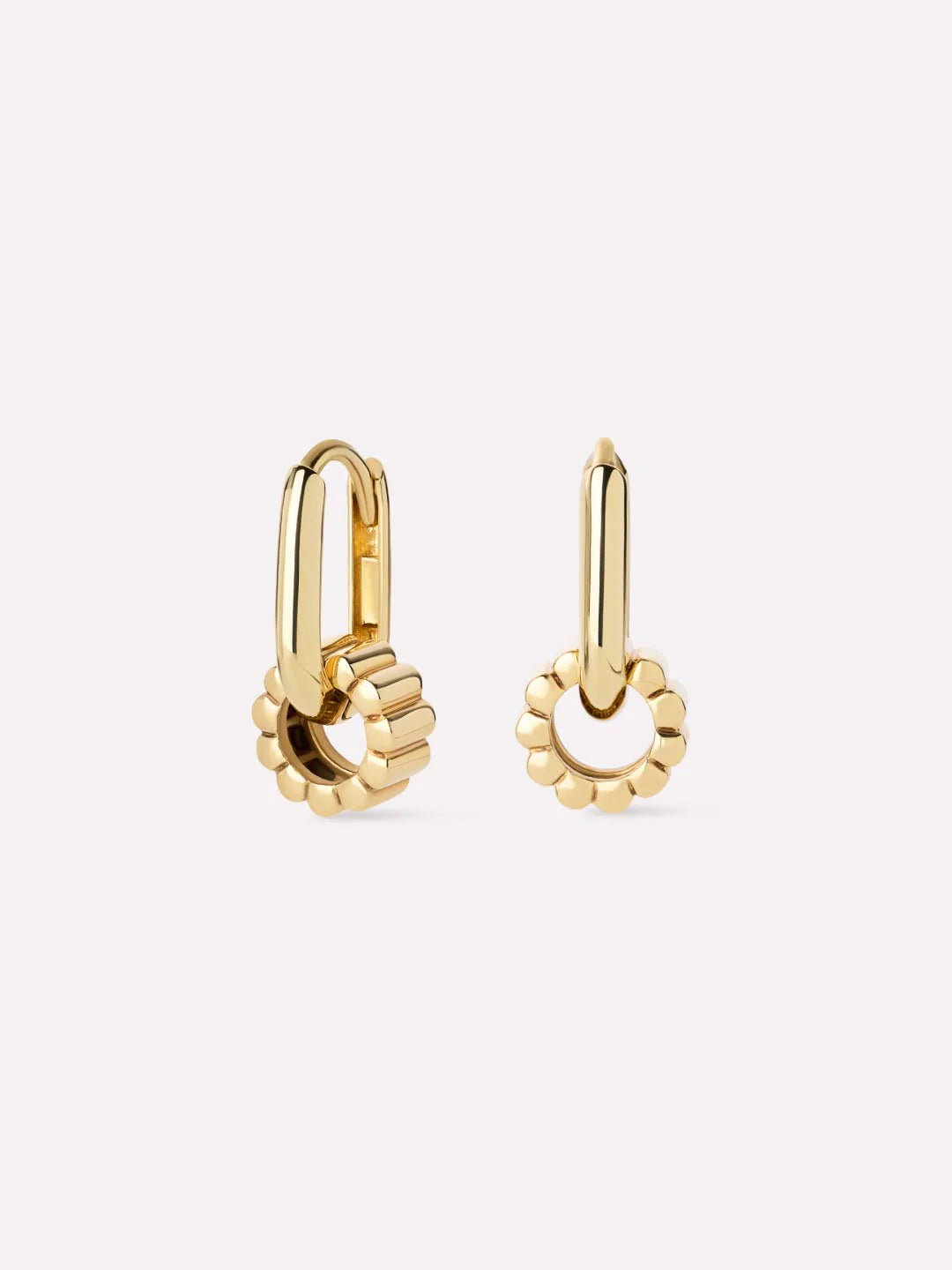 Crystal Wave Earrings