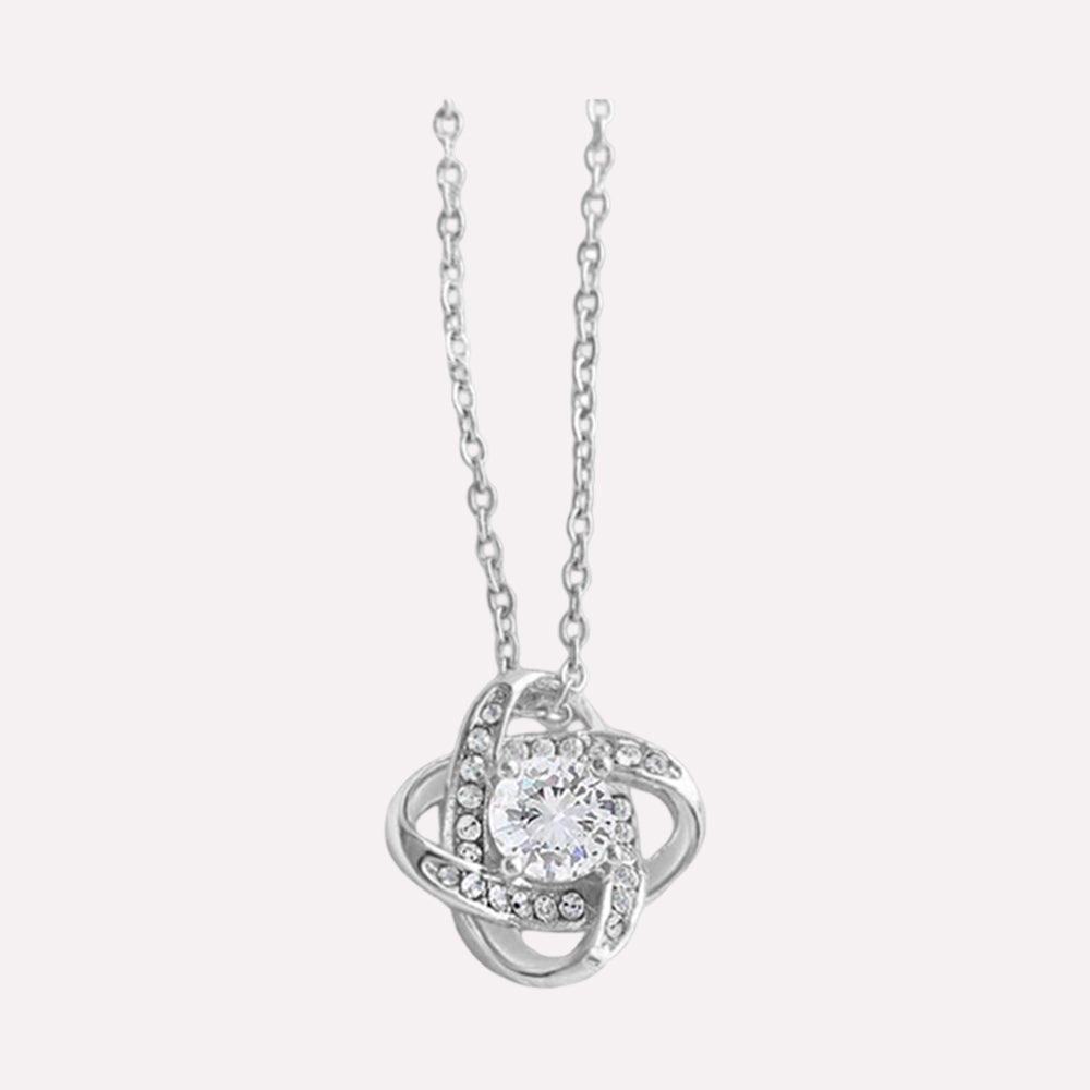 Mother Daughter Infinity Necklace