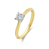 10k Diamond Cluster Promise Ring