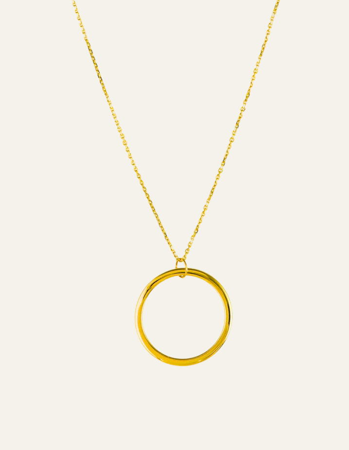 9 Ct. Ring Necklace
