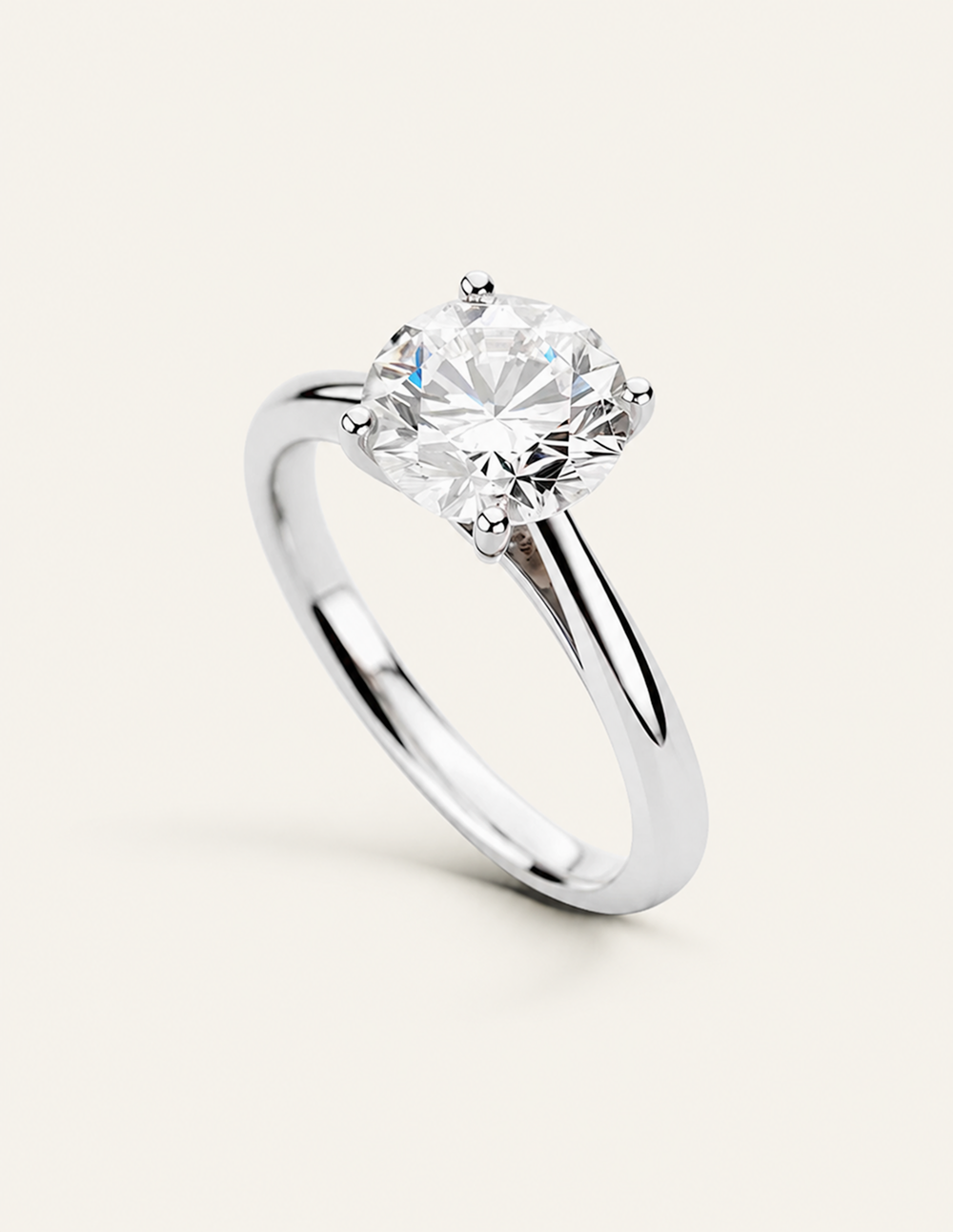 Diamond Solitaire Engagement Ring