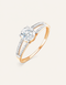 Cushion Halo Split Shank Ring
