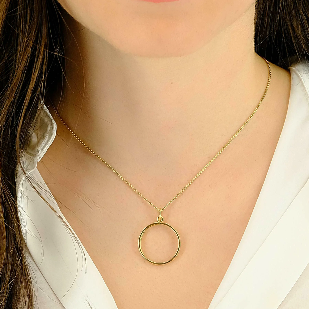9 Ct. Ring Necklace