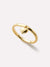 Golden Twist Ring