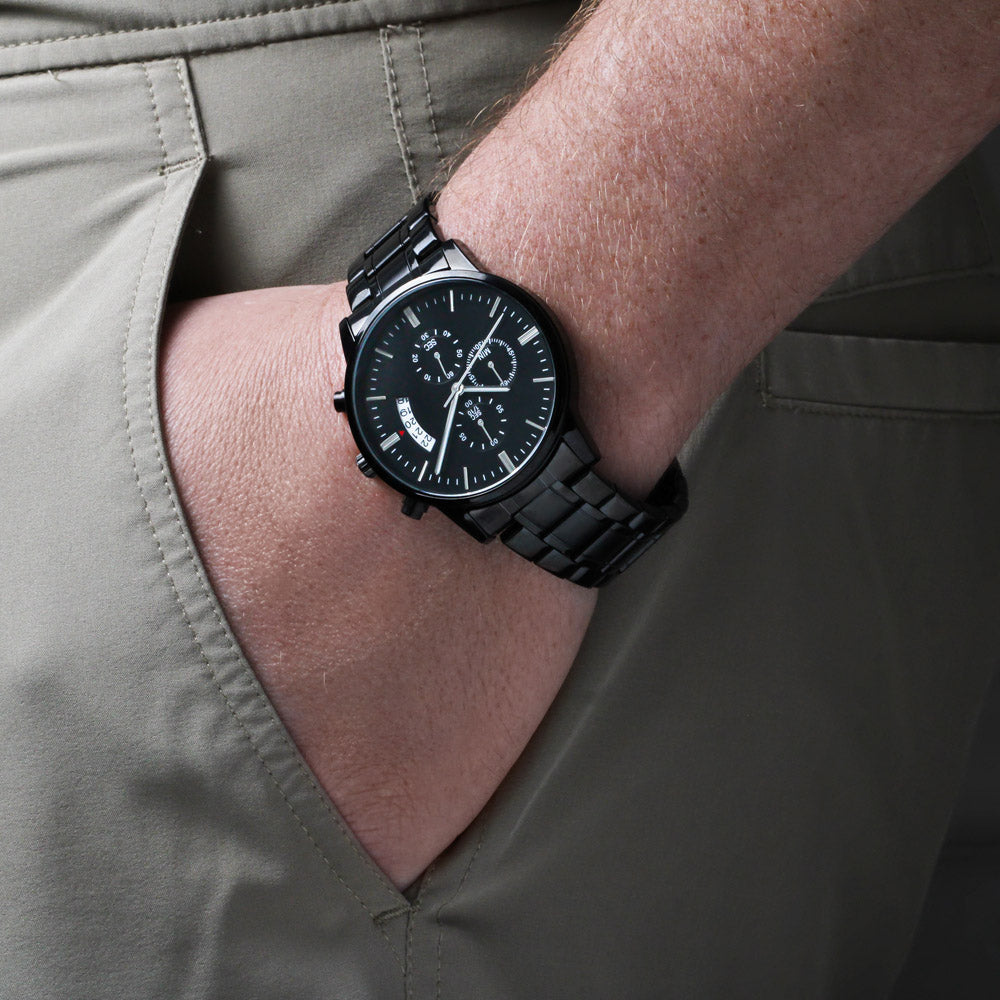 Personalized Engraved Men's Watch